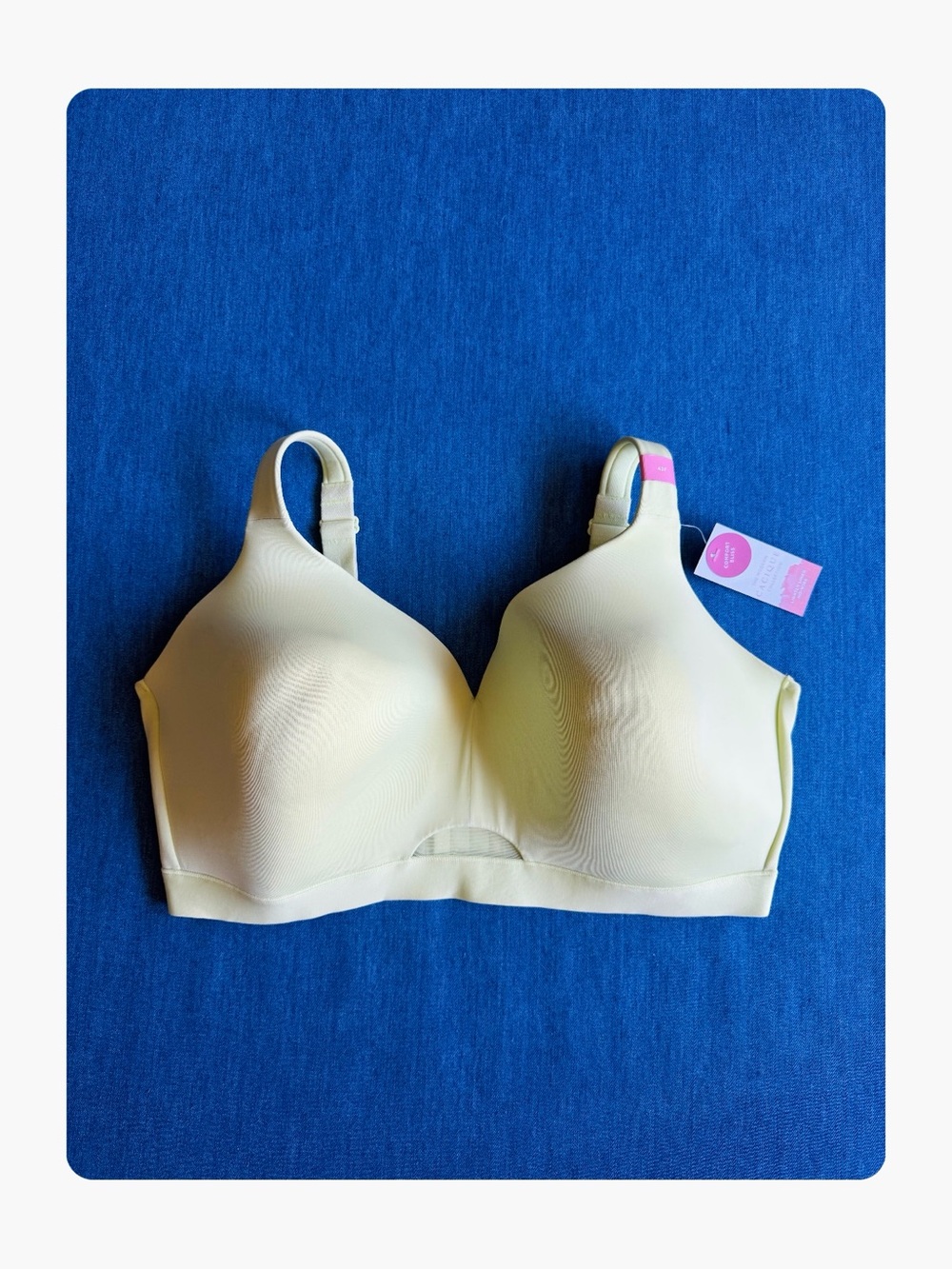 ★ Cacique Elevated Basic Lightly Line Colorful Pastel Green No Wire Bra 42F ★